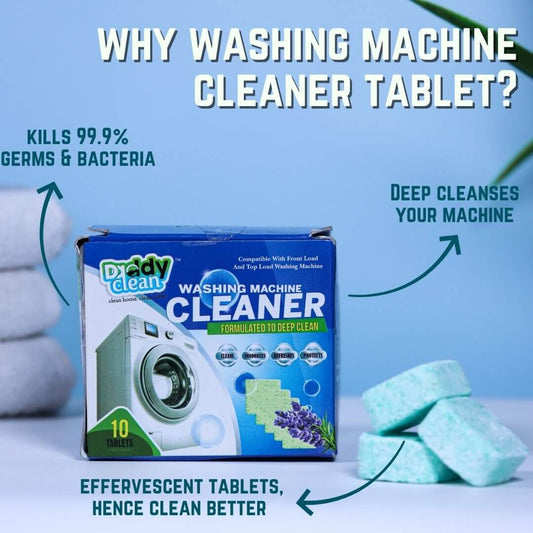 Destello Clean & Fresh | Tabletas Limpiadoras para Lavadora